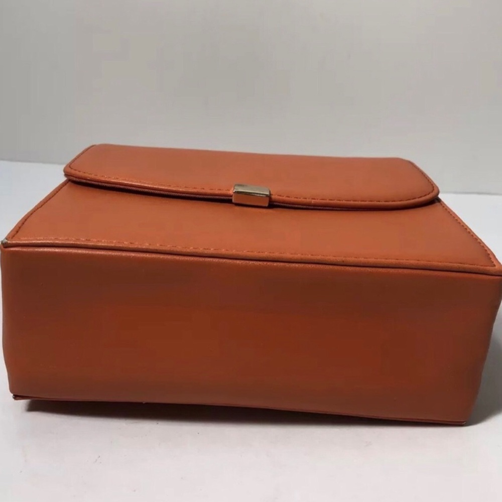 Universal Thread Orange Structured Mini Bag Cross… - image 6